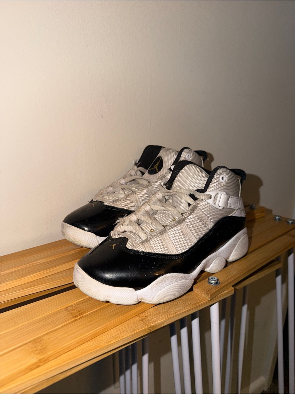 Jordan 6 Rings Kids 3Y Hightop Sneakers